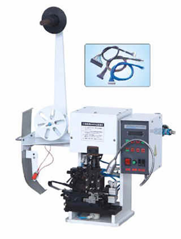 Sådan betjenes wire stripping and terminal crimping machine