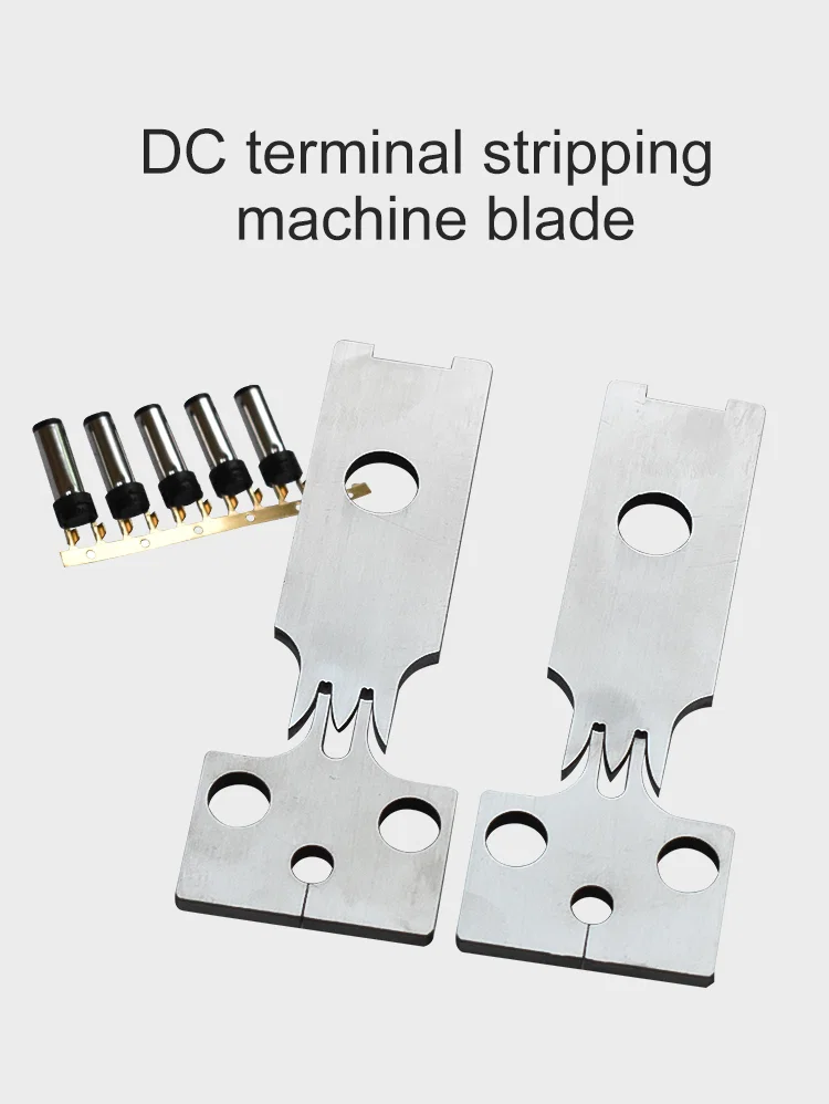  Løse terminalblade, krimpbladstanse, koldpresset bladmatrice, koldpresset bladmatrice. 