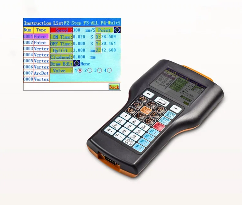 Fast lim hot melt dispenseringsrobot af høj kvalitet desktop 551 limdispenserrobot, Viscosity Hot Melt Dispensering Robot