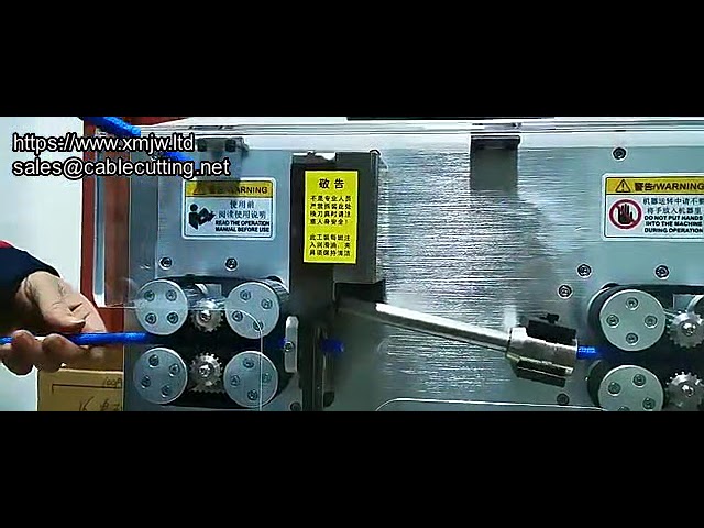 70mm2 Large Square Jacket Cable Automatic Sheathed Wire Cutting Stripping Machine