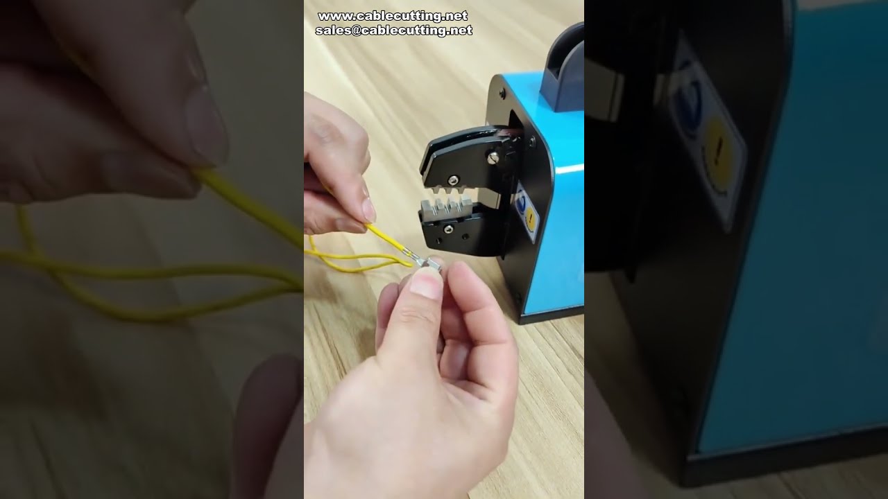 16M Pneumatisk Ledningstang – Nem Krympning af Ikke-Standard Terminaler | Fabriksmaskine