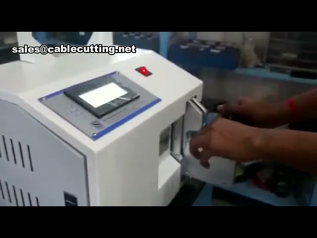 Cable coiling and tying machine2