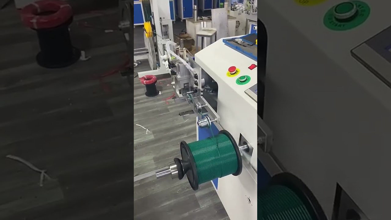 Præcisionsviklings- og tapemaskine med servo til flade vandtætte kabler – automatisk og effektiv