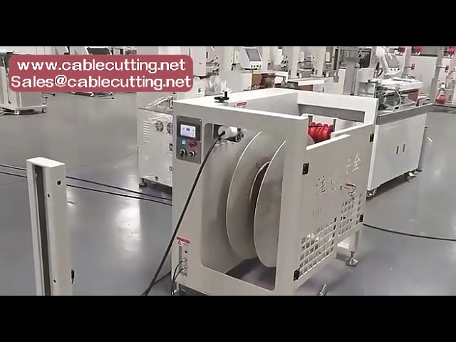 Automatic Rotary PE PVC hard tube pipe cutting machine