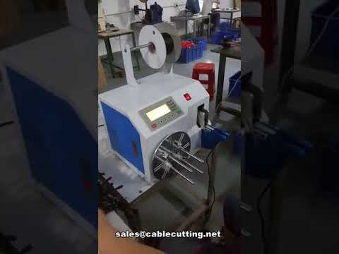 twist tie machine, precision wire spool winding machine