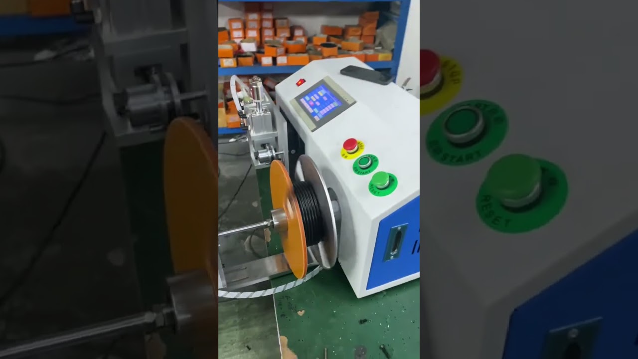 Præcis bordtrådsvikler med automatisk sortering og nem betjening