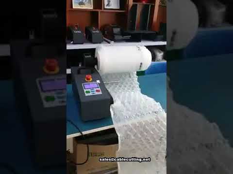 high quality easy operate with stable performance air cushion bubble making machine