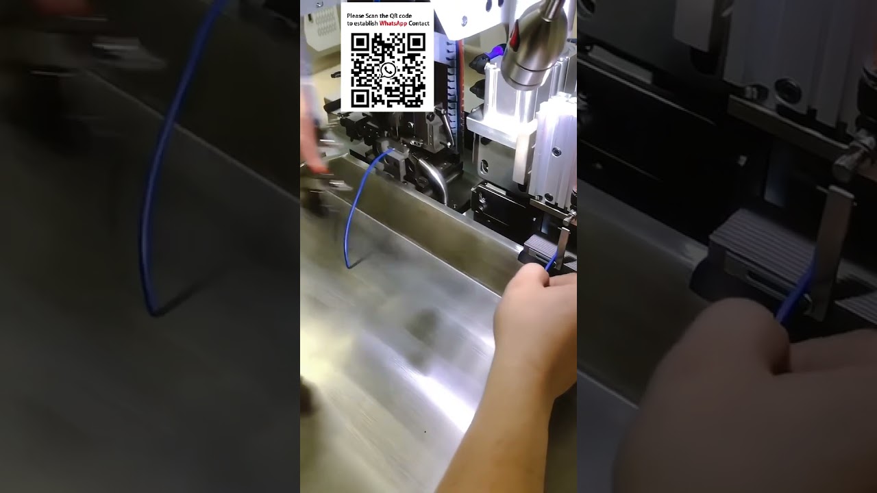 Flerleder Wire Stripping & Crimping Maskine #Automatiseret Wirebehandling