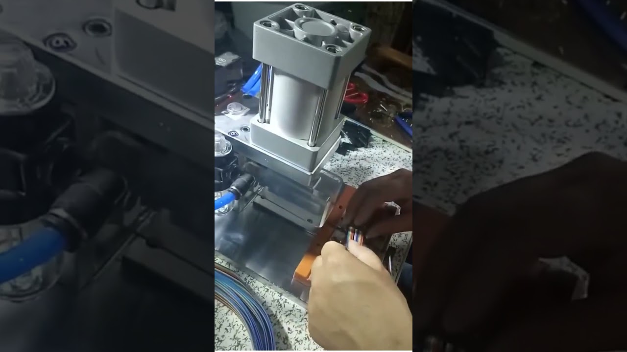 Semi auto Portable Lightning iPhone Fast Charge Line Connector Soldering Machine With Low Price