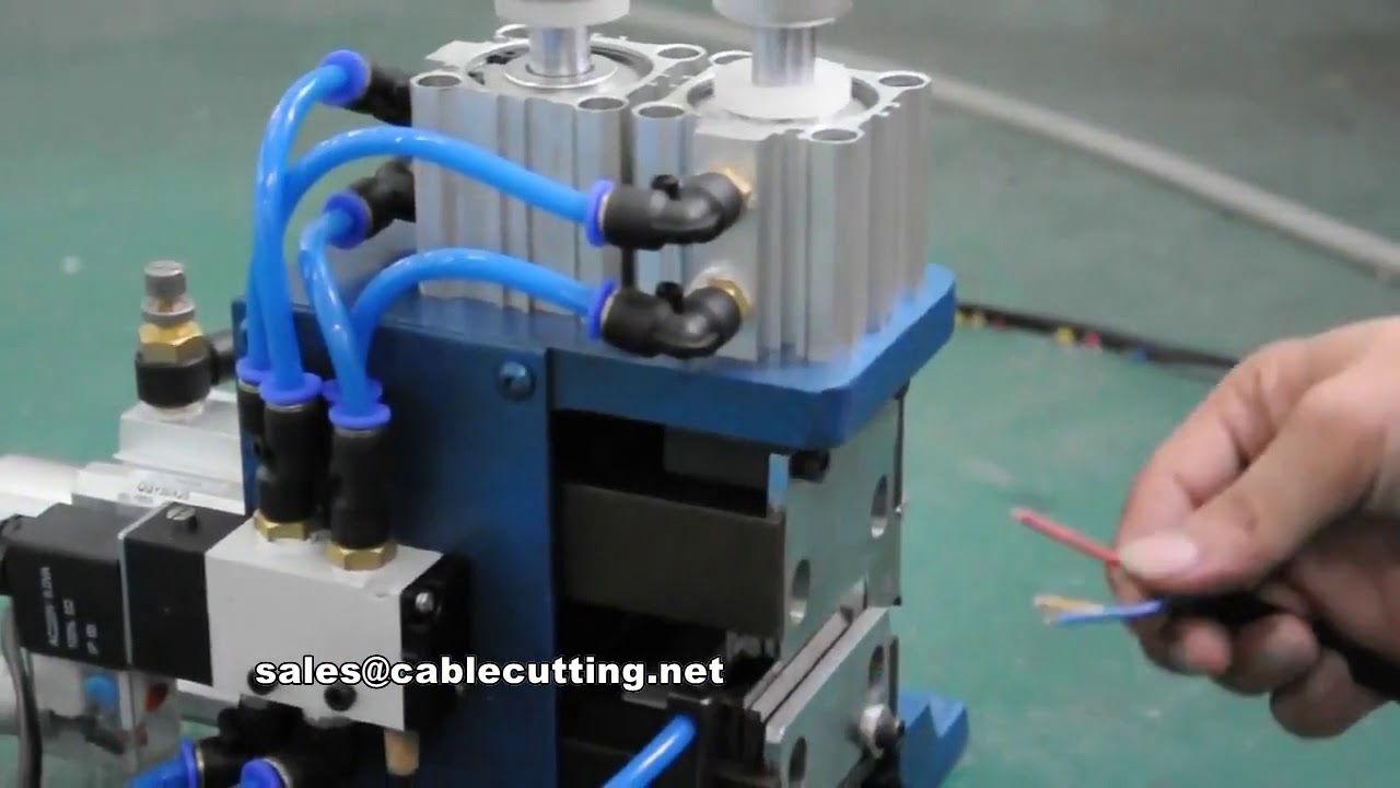 3FN Pneumatic Wire Stripping Twisting Machine