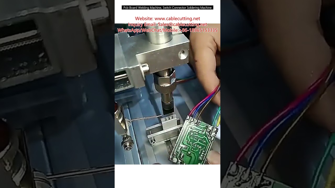 PCB-lodde maskine og kontaktstik lodde automat til effektiv produktion