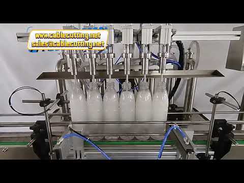 10 5000ML Shampoo Ghee Glass Cleaner Piston Honey Garlic Paste Quantitative Bottles Servo Filling
