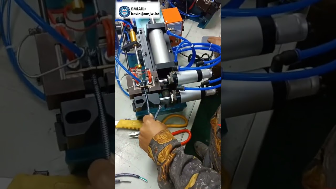 Pneumatisk varm afisoleringsmaskine til 3-10 mm glasfiberflettede isolerede kabler – højtemperatur