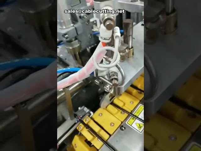 Charger Cable Making Machine with USB Connector Soldering for Mobile Devices
