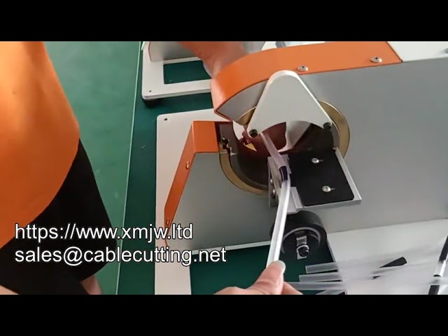 Semi automatic Cable Harness Wrap Tape Winding Machine Factory Spot