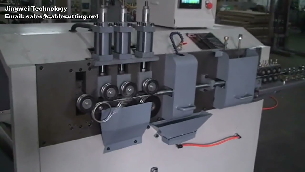 Præcis servo treakset ringmaskine | Automatisk tråd- og spoleformning