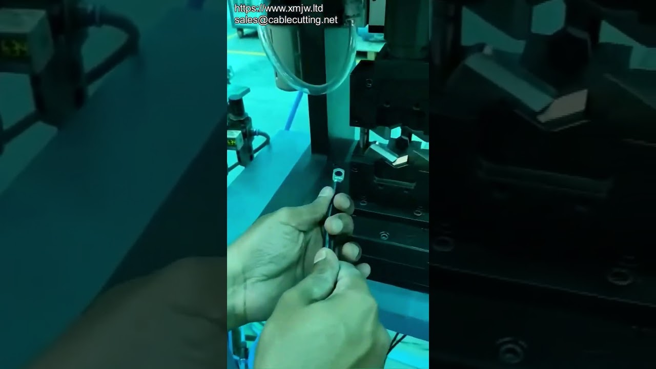 Automotive Wire Cable Lug Termination Crimping Machine