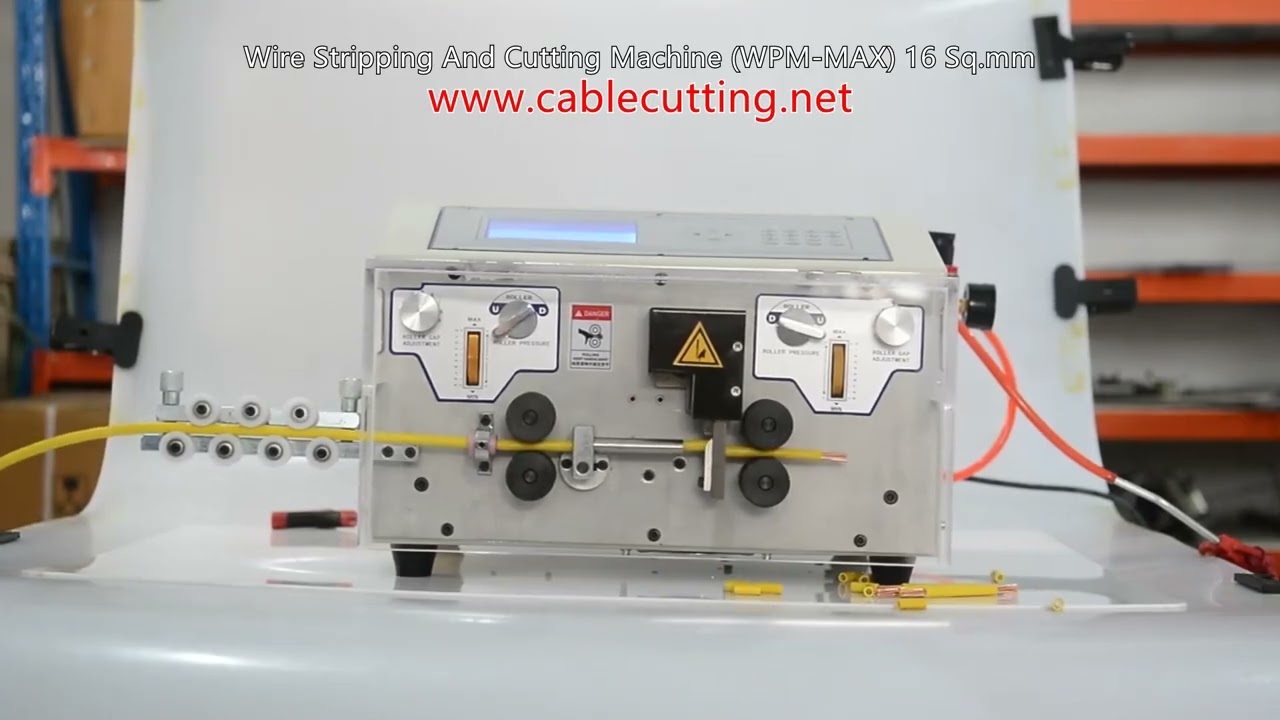 Heavy Duty Wire Stripping Cutting Machine WPM-MAX 16mm²