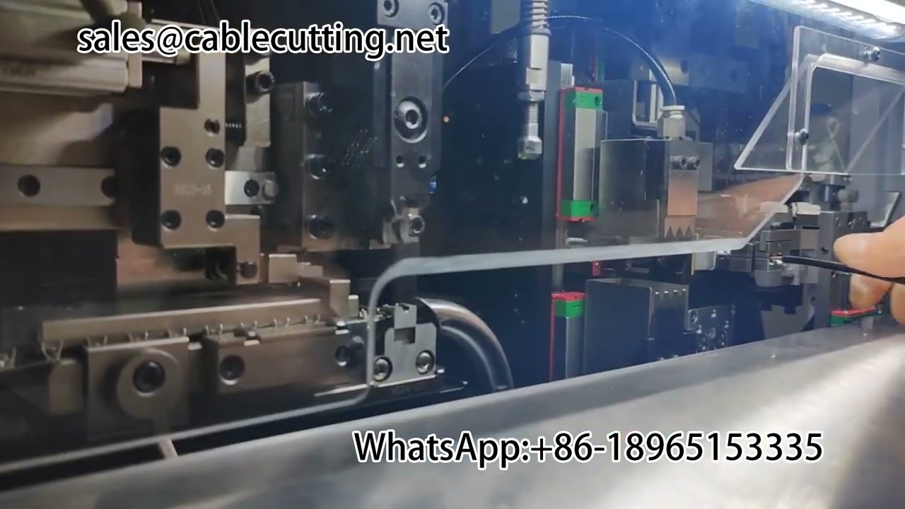 Three wire waterproof bolt stripping and hitting machine #stripping and hitting terminal integrated