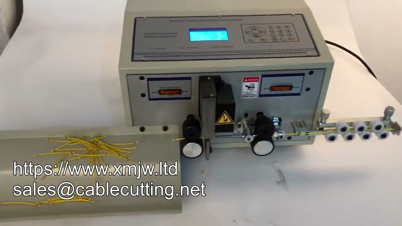 Multicore Cable Cut And Strip Machine