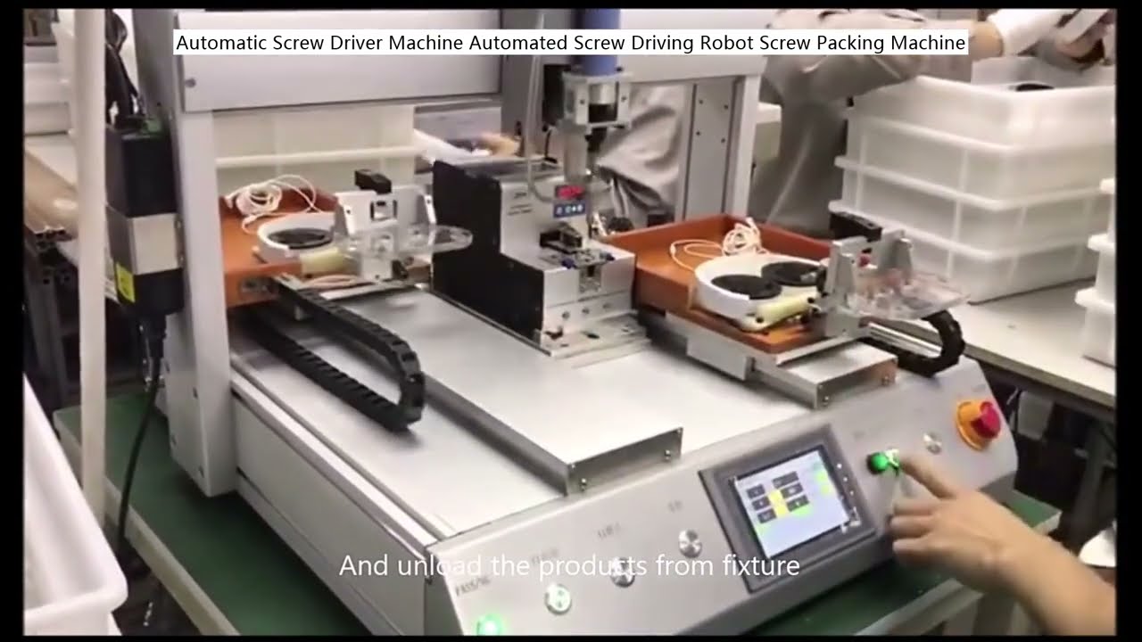 Automatisk skruemaskine og skruerobot | Skruepakningsmaskine til effektiv samling