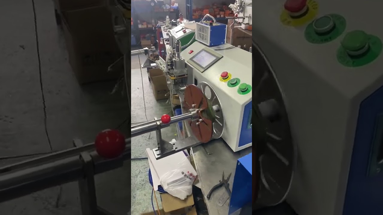 108 Multifunktionel Rebsnoningsmaskine med Varmeklip, Måling, Sortering & Bundtning #fabrik
