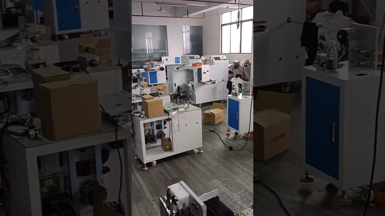 Automated Equipment Manufacturer   Meter Counting Winding Machine Workshop Footage #machine