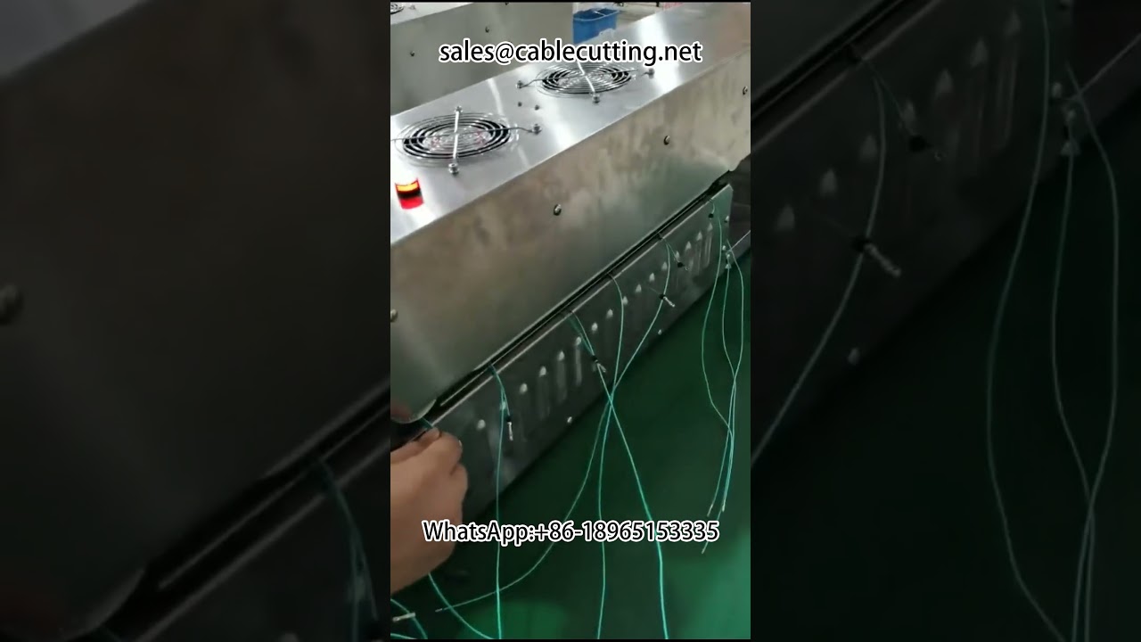 Crawler Heat Shrink Sleeving Machine #Harness Equipment #Harness Butt Shrinking Process