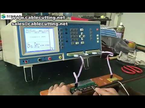 Komplet testmaskine til højspændingstest af elektroniske ledninger og datakabler
