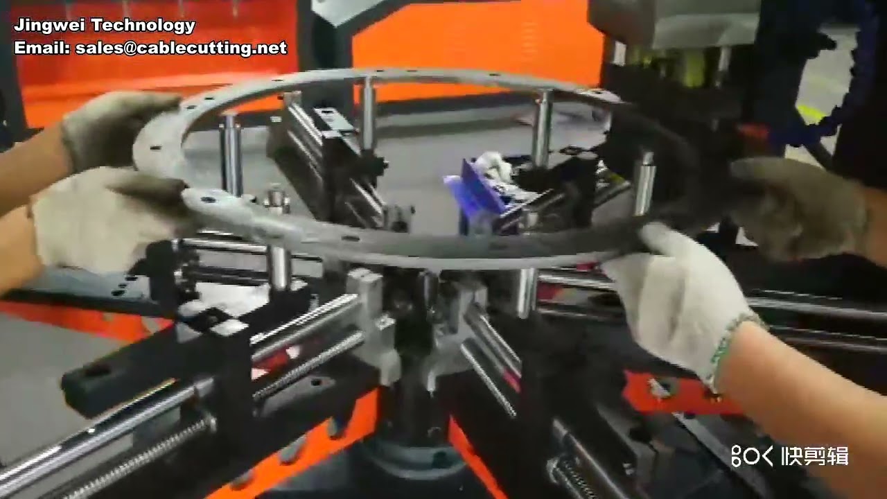 Wire spinning machine stainless steel heald straight brown wire strip triple compression flat wire m